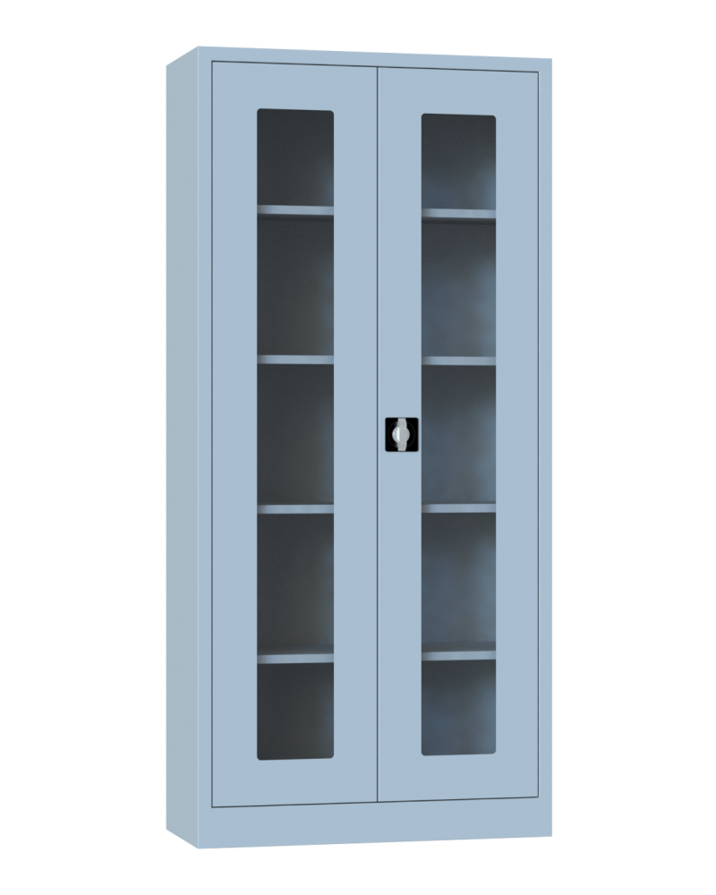 AC-DC-CAMLI 198'LİK DOSYA DOLABI