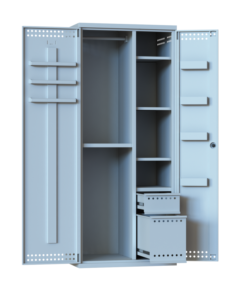 ÖZEL ASKER GARDIROBU-KAPI AÇIK